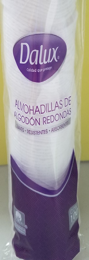 Dalux Facial Pads -Almohadillas de Algodon Faciales 100ct