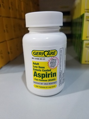 ASPIRIN 81MG X 100CT