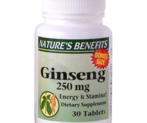 Nature's Benefits Ginseng 250 MG August/2028