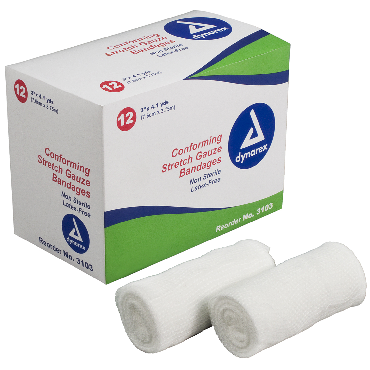 Dynarex- Conforming Stretch Gauze 3"