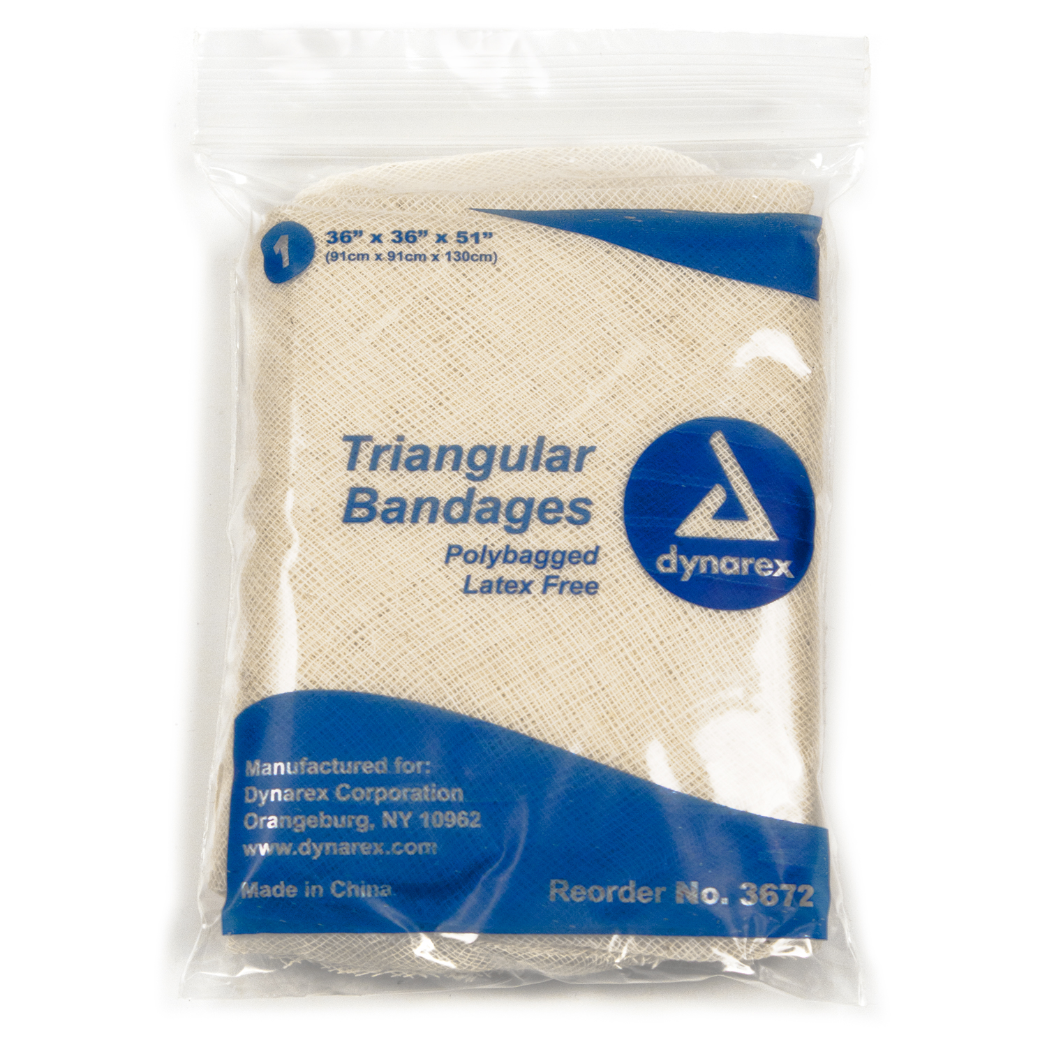 Triangular Bandages 36x36x51 Ea