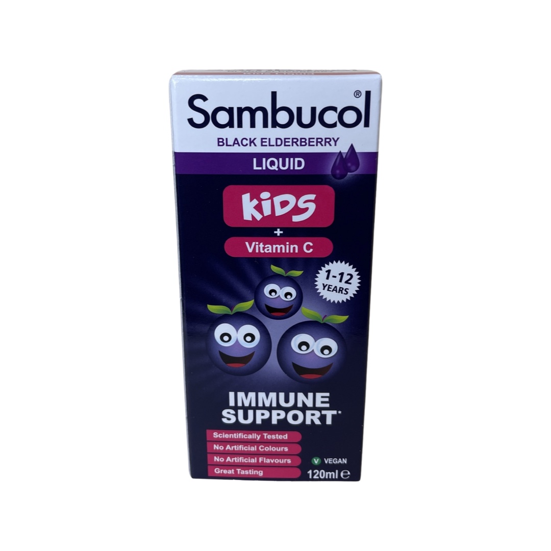 Sambucol Kids + Vitamin C Immune support Liquid 120ml