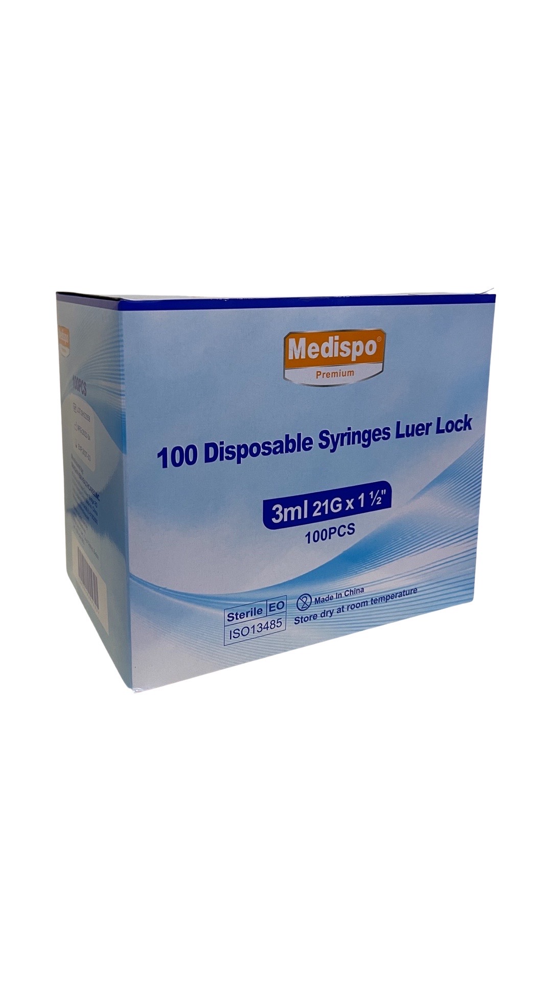 3ML Syringe with Needle 21G x 1.5 x 100