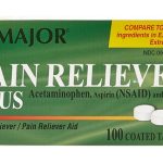 PAIN RELIEVER PLUS TABLET 100CT MAJOR
