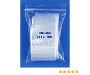 Zip Lock Bags 1.5 x 2"