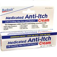 BudPak Medicated Anti-Itch Cream
