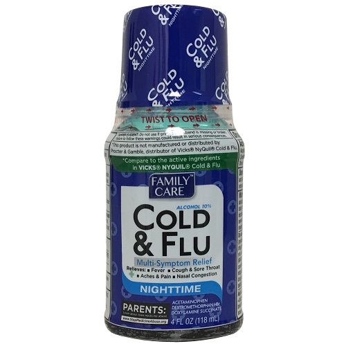 Cold and flu Night time Syrup