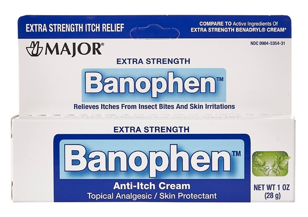 Banophen anti itch Cream 1 oz. Extra Strenght