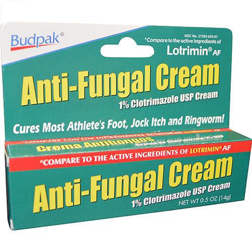 Bud Pak Antifungal Cream- Clotrimalole 1% (Lotrimin)