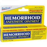 BudPak Hemorrhoidal Ointment