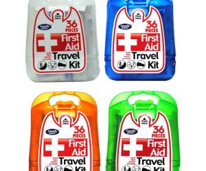 Family Care First Aid Kit Hard Plastic Case 36pcs