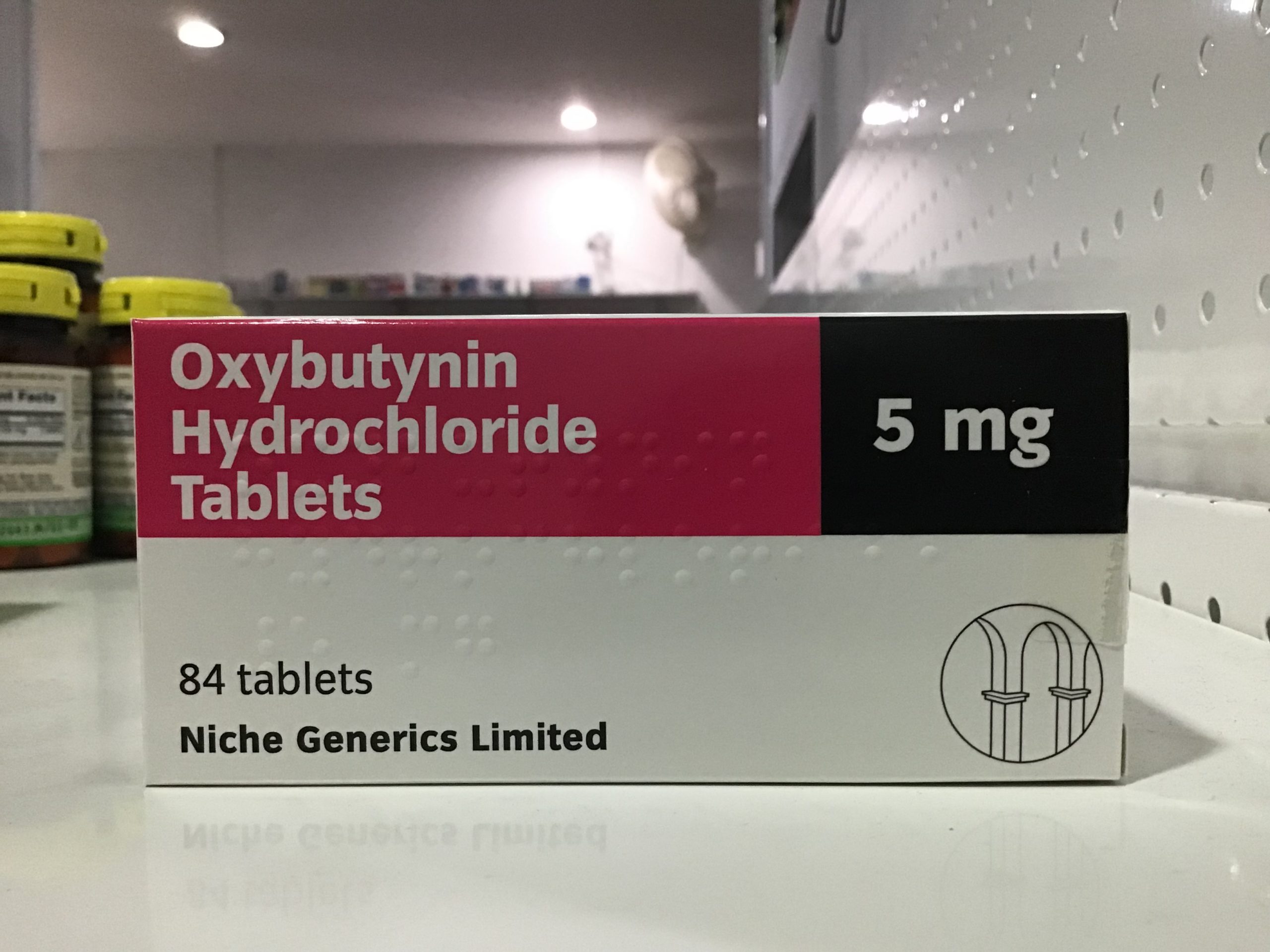 Oxybutynin 5mg x 84