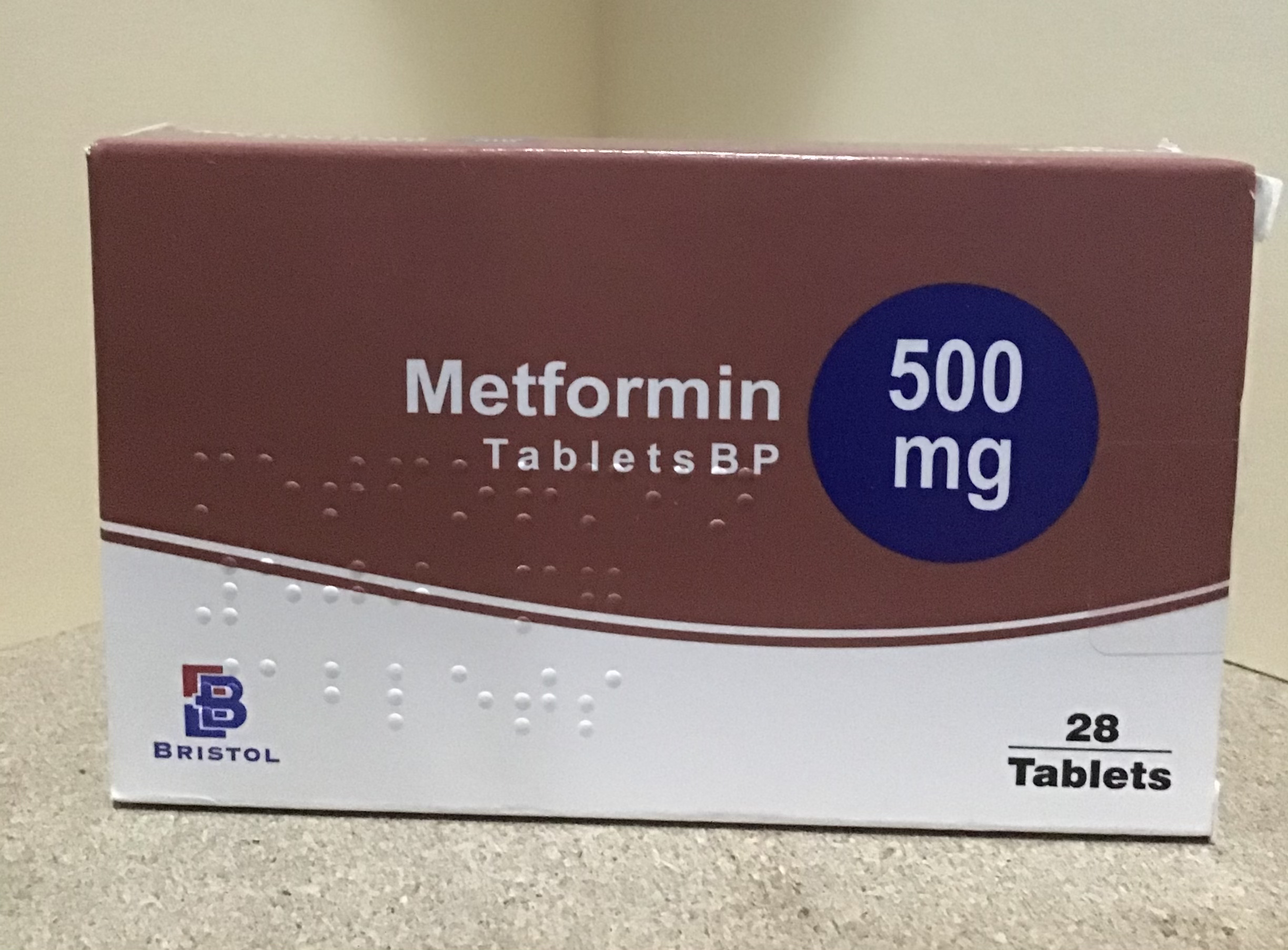 Metformin 500mg x 28
