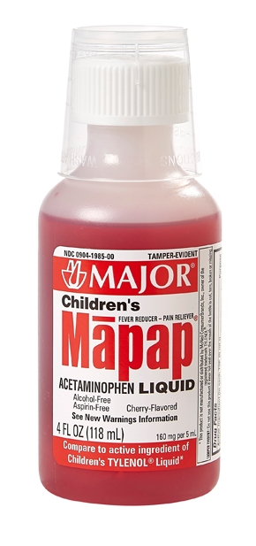 Acetaminophen Oral liquid 4 oz (major)