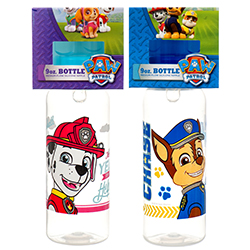 BABY BOTTLE CLEAR W PAW PATROL PRINT9 OZ ASST COLOR & DESIGN 67428