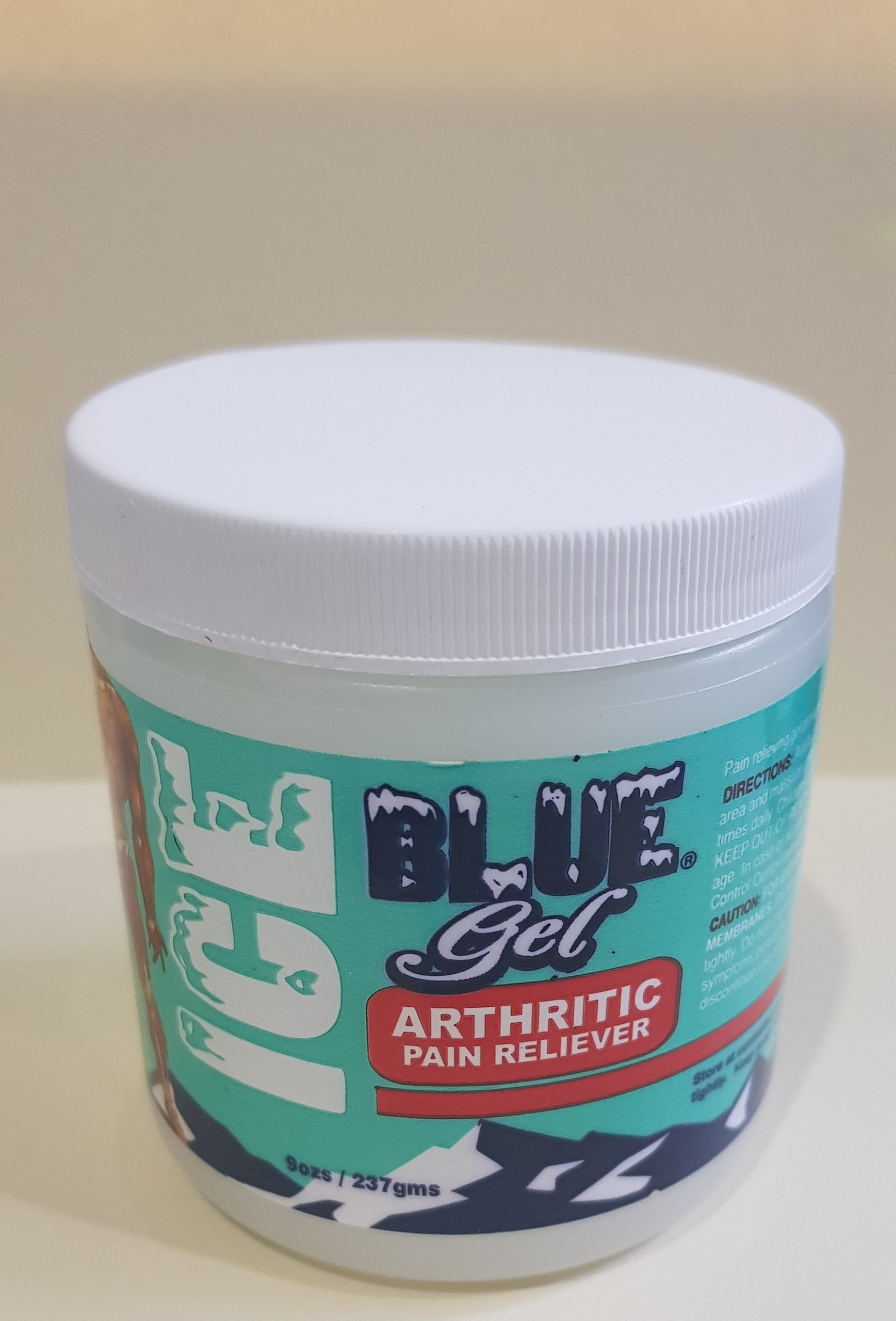 Ice Blue Gel Arthritic Pain Green