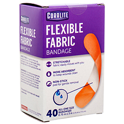 CORALITE BANDAGE FLEXIBLE FABRIC 40 CT