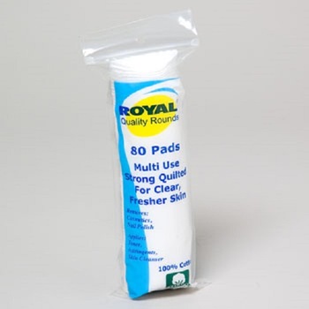 Royal cotton pads 80ct