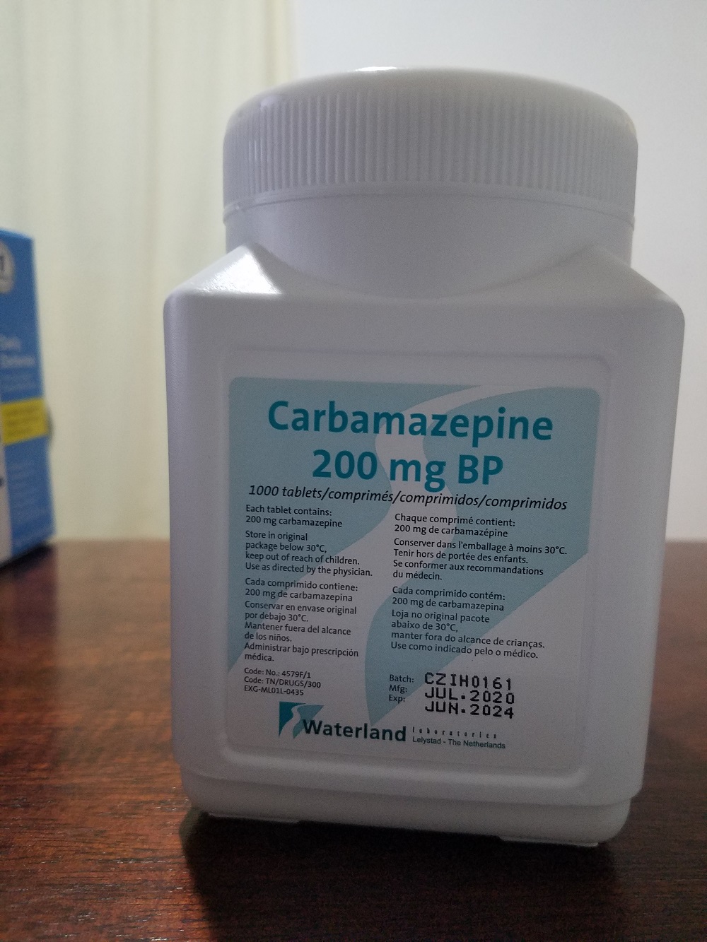 Carbamazepine 200mg x 1000