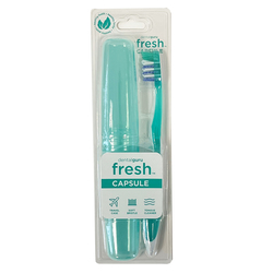DENTAL GURU TRAVEL TOOTHBRUSH W/CAPSULE