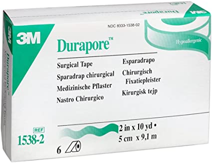 3M Durapore surgical tape 2" 6/bx