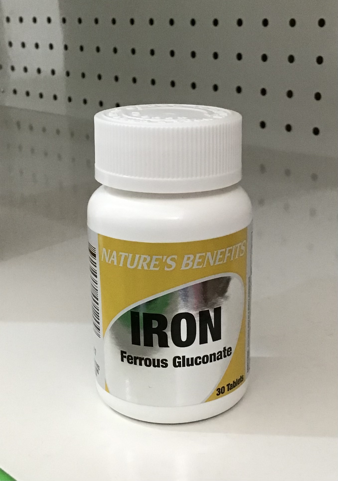 Natures Benefit Iron 30ct