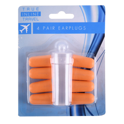 EARPLUG SOFT FOAM 4PAIRS W CARRY CASE 189362