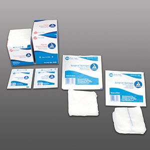 Gauze Pad Sterile 2 x 2 12 ply 100/pk