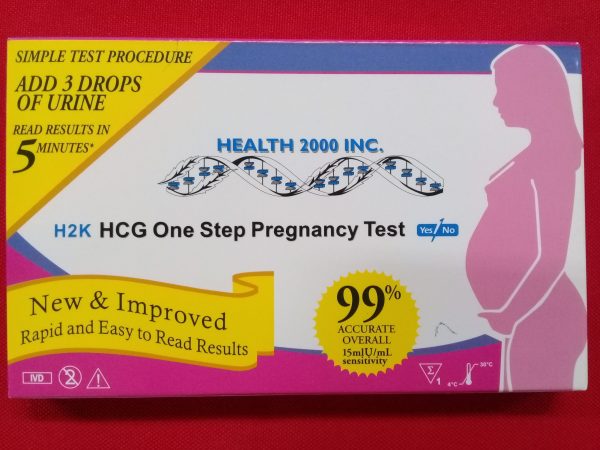 HCG One Step Pregnancy Test 1ct H2K
