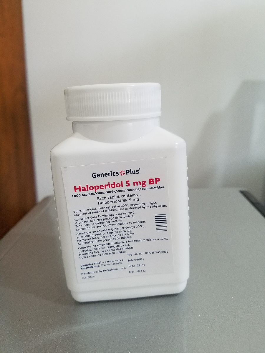 Haloperidol 5mg x 1000 ct Generics Plus
