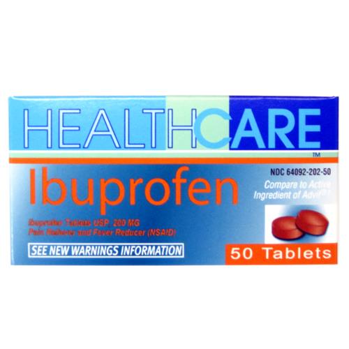 Ibuprofen Oral Tabs 200mg X 50 (Health Care)