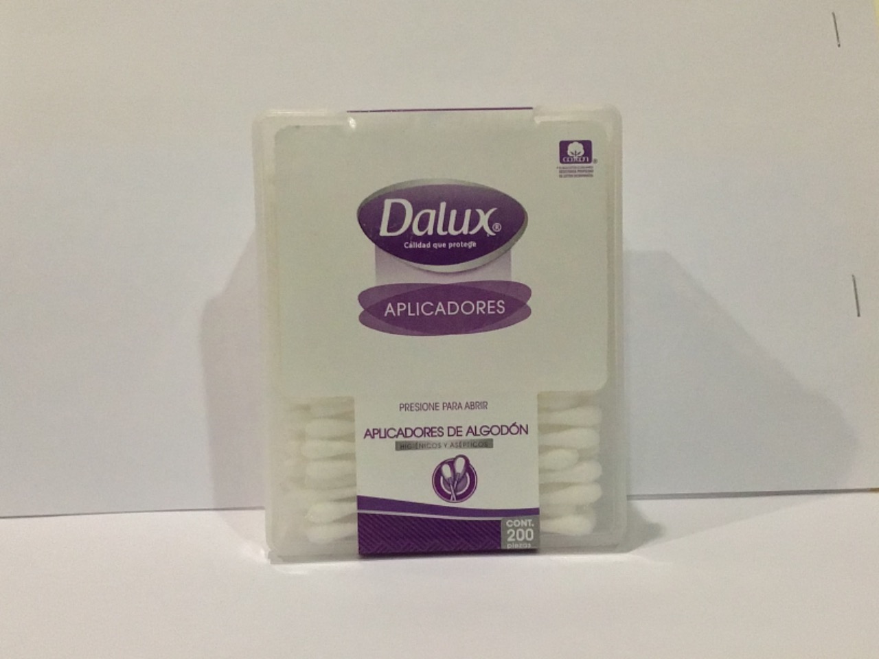 Dalux Cotton Applicator Sticks - Aplicadores de Algodon 200ct