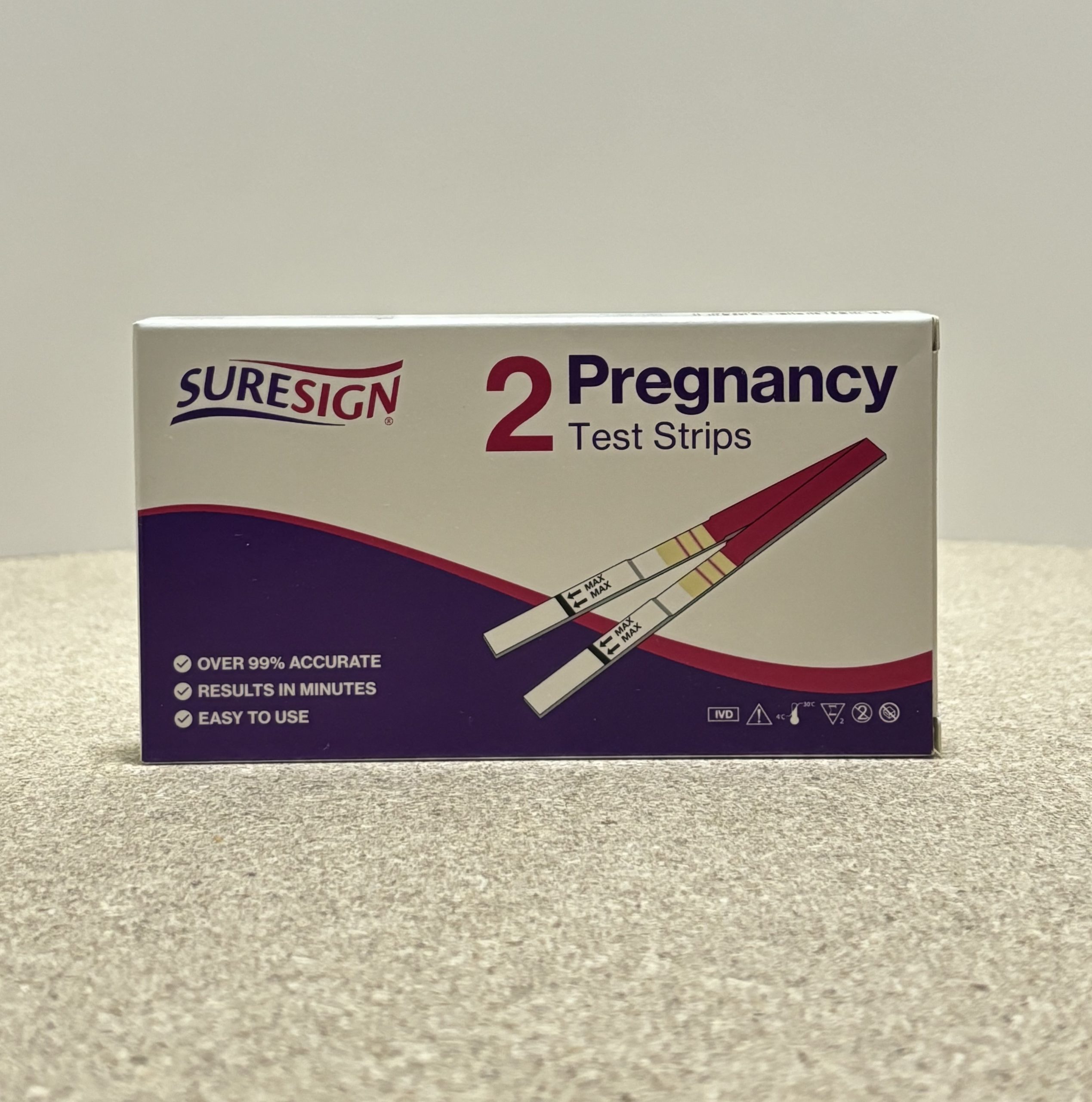 Suresign Strip Pregnancy Twin Test Zin