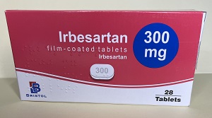 Irbesartan 300mg x 28 CT UK Generics
