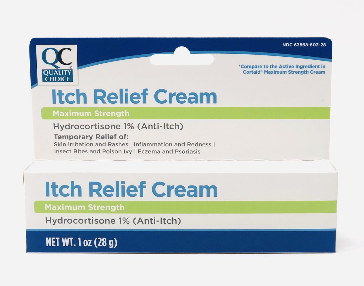 QC ANTI ITCH HYDROCORTISONE CRM 1 oz