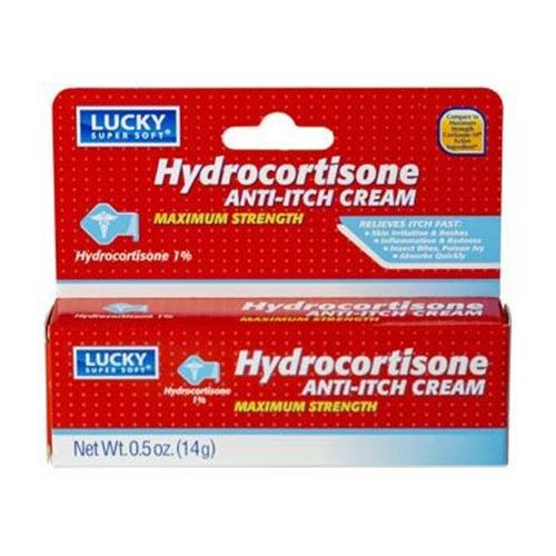 LUCKY ANTI-ITCH HYDROCORTISONE CREAM .5OZ