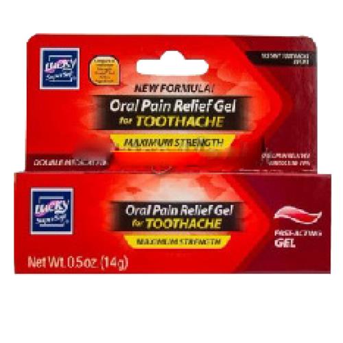 LUCKY ORAL GEL .5 OZ