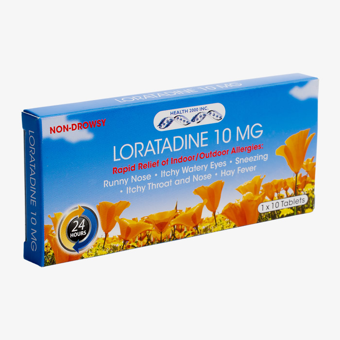 Loratadine 10mg x 10ct H2K