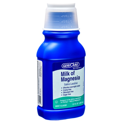 MILK OF MAGNESIA MINT FLAVOR 12 OZ