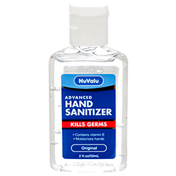 NUVALU HAND SANITIZER 2 OZ ORIGINAL