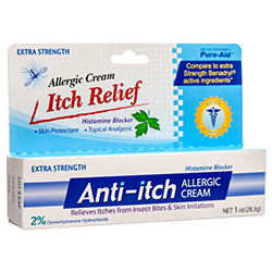 PURE-AID ANTI-ITCH CREAM 1 OZ