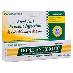 PURE-AID TRIPLE ANTIBIOTIC OINTMENT 0.33Z