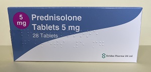 Prednisolone 5mg x 28