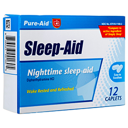 SLEEP-AID NIGHTTIME 12 TABLETS