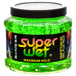 SUPERWET HAIR GEL 35.3 OZ GREEN