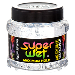 SUPERWET HAIR GEL 8.8 OZ TRANSPARENT