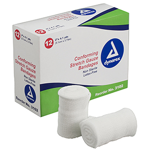 Dynarex- Conforming Stretch Gauze 2"