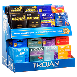 TROJAN CONDOM ASSORTED 3/PK