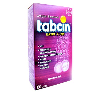 Tabcin Gripe y tos Effervescent