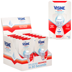 VISINE RED EYE HYDRATING COMFORT DROPS .28Z 12/pk